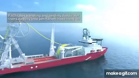 Pipeline installation Reel Lay method on Make a GIF