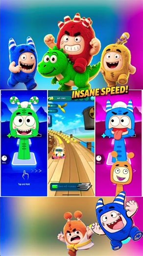 OMG!! CRAZY RUN 🔥 Oddbods Speed Max!!!