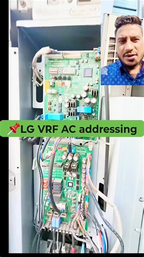 📌LG VRF AC addressing✅ #lgvrfac #HVACMaintenance #Addressing #reelsviralシfb #reelsvideoシ | Md Sahabur