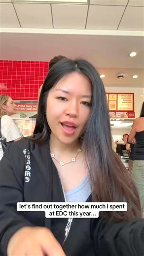 5.6K views | let's find out together how much 1 day of edc Vegas cost me this year.. #fyp #edclasvegas #edc | meilleung | Facebook