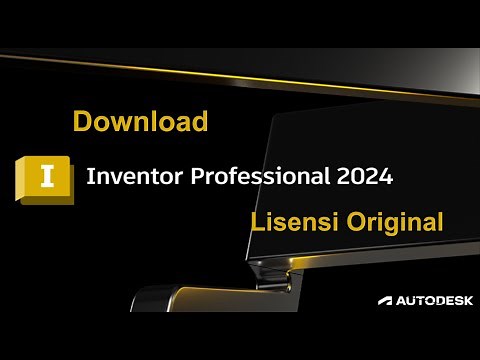 Tutorial Download the latest Autodesk Inventor 2024 and install it - Original License