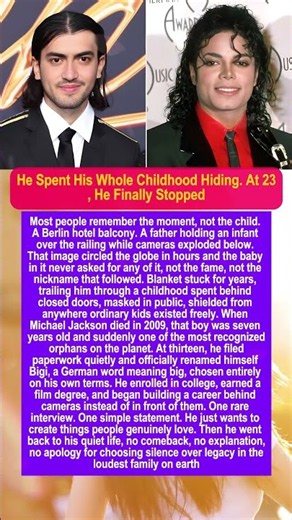What Happened to Michael Jackson's Son 'Blanket' (Bigi)?