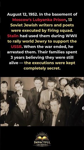 Stalin used Jewish poets to win the war — then had them shot in secret 🖊️ #History