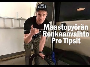 Maastopyörän renkaanvaihto - Pro tipsit