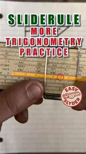 Trigonometry on the slide rule