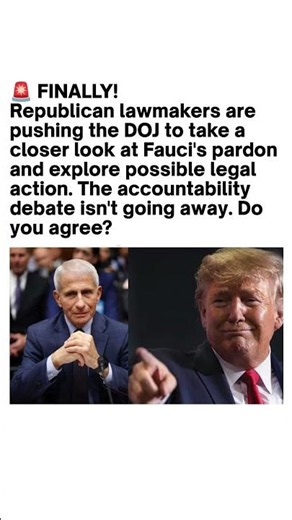 Fauci Pardon Debate Goes Viral