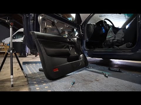 VW GOLF 4 DOOR TRIM REMOVAL / DISASSEMBLY TUTORIAL