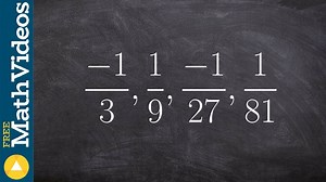 Determine if a sequence is geometric or not