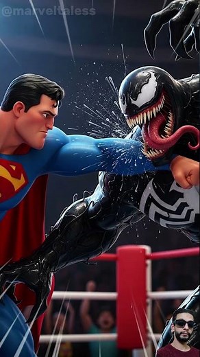 Superman vs Venom — Cinematic Boxing Battle