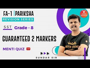 NCERT Class 8 SST (History, Geography, Political Science) | GUARANTEED 2 Mark Questions | Sundar Sir