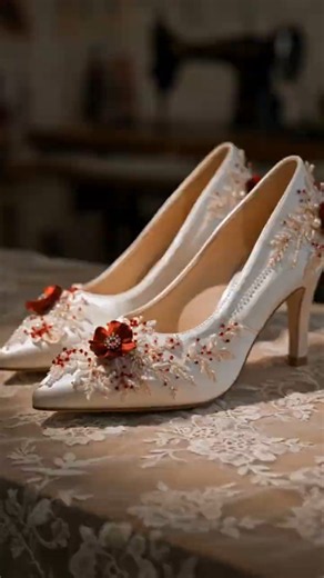 The Making of a Beautiful Wedding Dress 👗 | Handmade Bridal Shoes Process 👠✨