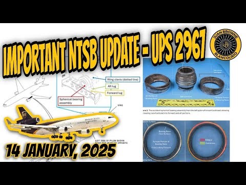 Shocking New NTSB Update on UPS 2976 MD-11F Crash