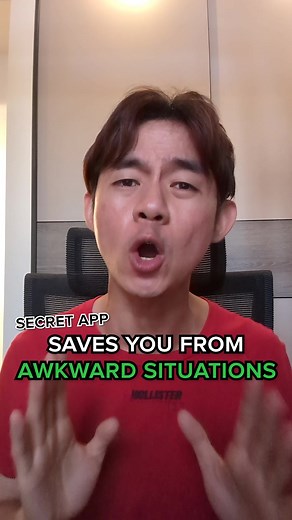 Escape from awkward meetings with this fake call app! This app can allow you schedule fake calls and messages at specific timings. You can even customise fake caller details, or use your own fake recordings as part of the call. #techtips #phonetips