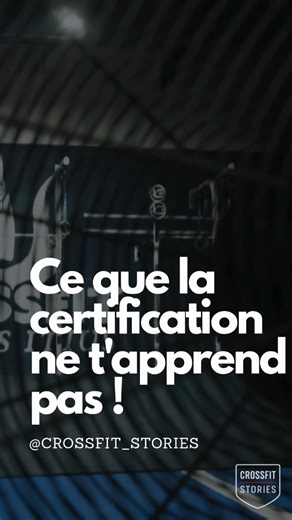La certif CrossFit t'apprend les mouvements. Pas à gérer 15 personnes en même temps. Ça, c'est une autre école. 📋❌ 🎯💪🧠 #crossfit #coachcrossfit #crossfitcoach #certificationcrossfit #coaching #wod #gestiondegroupe #coach #fitness #sport #conseilcoach #crossfitlife #pourtoi #pourtoii #boxcrossfit
