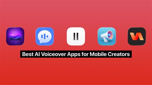 Best AI Voiceover Apps For Mobile Creators In 2026 - iOS Hacker