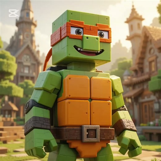 #TMNT#TeenageMutantNinjaTurtles#Minecraft#MinecraftArt#MinecraftStyle#TMNTinMinecraft#PixelArt