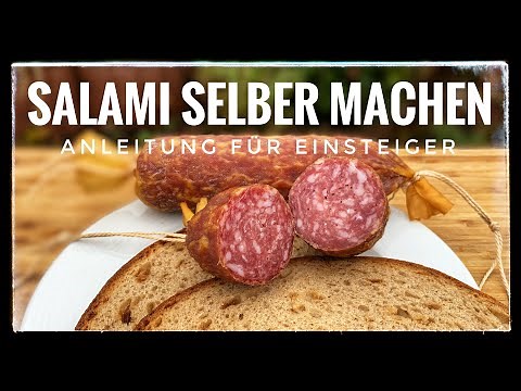 Make your own salami / Instructions for beginners I The BBQ Bear I