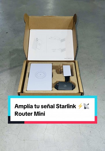 Unboxing y configuración del Router Mini de Starlink