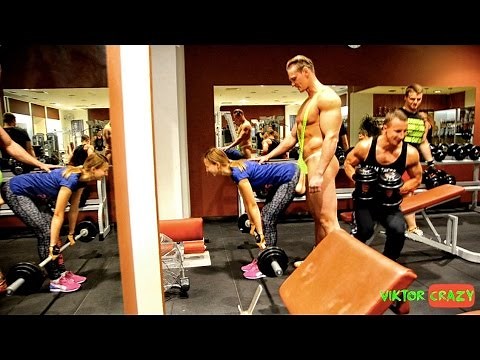 EPIC MOMENTS FROM BALLS PRANK IN THE GYM