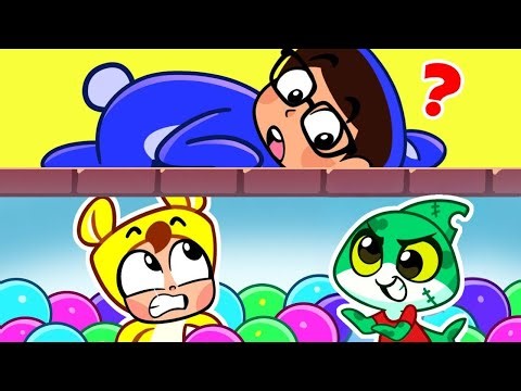 🤫 Secret Room Under the Bed 🛏️ Spooky Cartoons For Kids 🎮 Don't Get Too into the Game