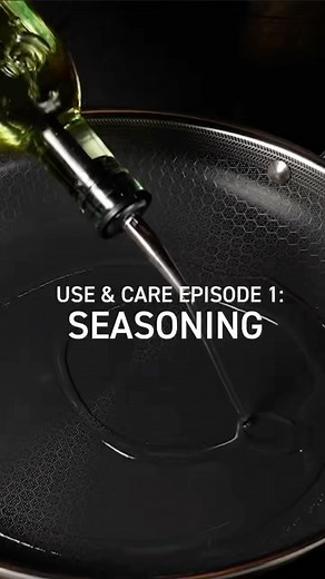 Starting your journey with HexClad? Here‘s a quick guide to seasoning your new pan so you’re all set 🤝. Tune in to our mini-series with HexClad expert (and fearless CEO & Co-founder) @danny_winer who is sharing the essentials of use and care for your new cookware! | HexClad