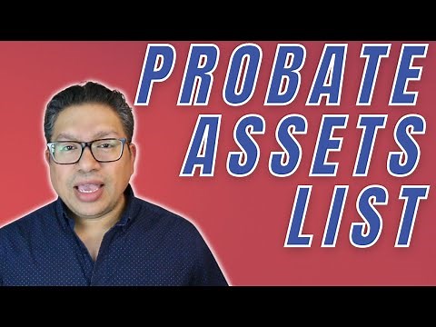 Probate Assets List
