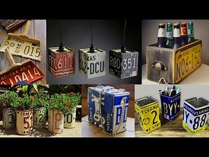 Don't Throw Away Your Old License Plate , Instead Do this