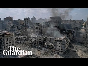 Large parts of Gaza City left in ruins after night of heavy bombardment