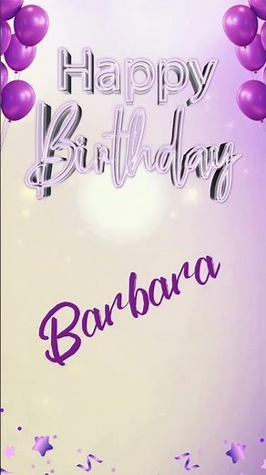 Happy Birthday Barbara 🎂 | Beautiful Birthday Song | Birthday Melody