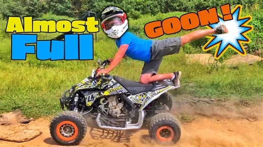 He Attempted Goon Riding!