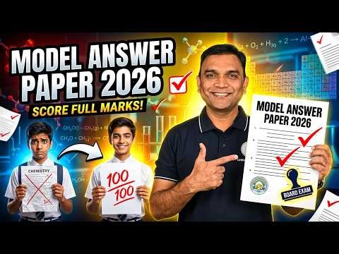 ICSE Chemistry Board Model Answer Paper 2026 | Step-by-Step Solutions | Score 100/100 🔥