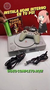 instala HDMI interno en tu PS1 #editing #edit #games #videogames #ps1 #playstation #mods #juegos