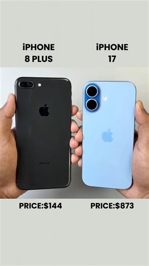 iPhone 8 Plus vs iPhone 17 😱 9 Years Later | Speed Test & Full Comparison