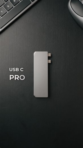 Sleek Pro Hub Mini for MacBook: Essential Ports in One Compact Hub