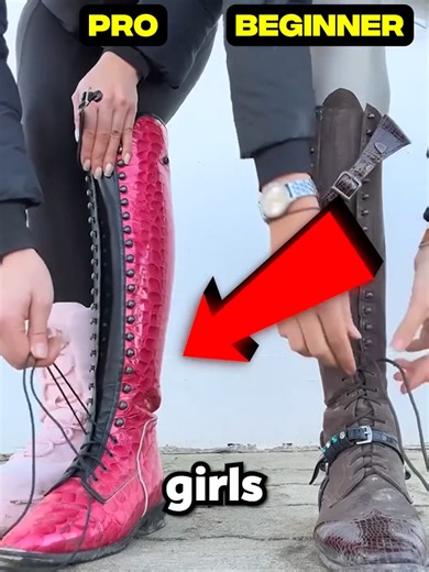Bootlace Challenge: Pro vs Beginner Who Ties Faster?