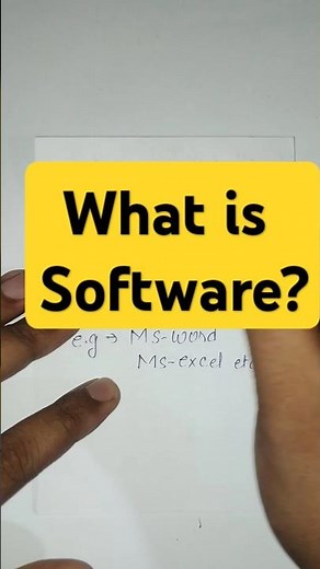 What is Software ?Short Definition of software | Define Software #software #shorts