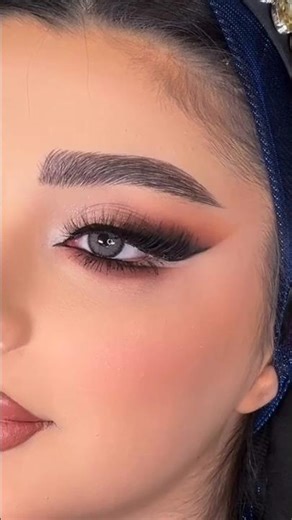 Glam Arabic Eye Makeup Look | Bold, Dramatic & Defined#shortsviral #shorts #youtubeshorts #arabiceye