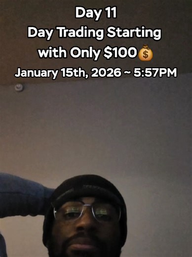 Day Trade with Me Starting with $100 to $1,000,000 💰 Day 11⚡#daytrading #daytrader #stock #futurestrading #futures