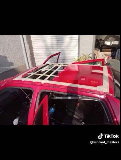 Mini Cooper VR6 Sunroof Installation: Double Pop-Up Roof!