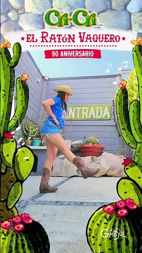🤠🐭 Baile Oficial del Ratón Vaquero 🐭🤠 Coreo. Pepe Posada Vargas. #cricri #ratonvaquero #shorts #fyp
