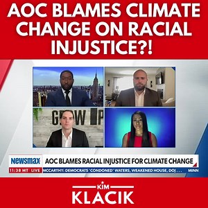22K views · 1K reactions | AOC blames climate change on racial injustice. Follow Kimberly Klacik for more content. | Kimberly Klacik | Facebook
