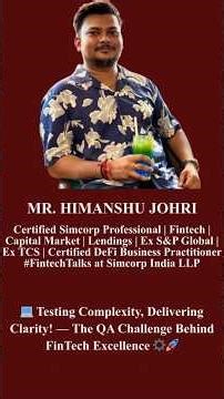 🧠 Breaking Barriers, Building Quality! — My Journey Through Complex Financial Testing 💪📊