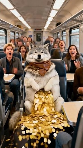 🐺 Wolf Pup Loves Belly Rubs—Playful Nips & Fuzzy Wiggles! #labubu #dance #adoreble