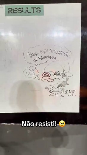 Panquequinha no Quadro da Academia 🥹 #humor