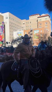 10K views · 9.9K reactions | Let’s Rodeo, San Antonio! 鸞 Longhorns took over downtown as the Western Heritage Parade & Cattle Drive kicked off rodeo season today! #SATX #RodeoSzn | City of San Antonio - Municipal Government | Facebook