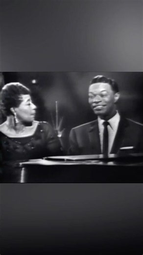 Two absolute legends, Nat King Cole and Ella Fitzgerald, live from The Nat King Cole Show.