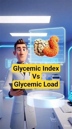 GI vs GL explained in 30 seconds #nutrition #education