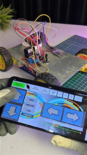 🔧 "Bluetooth Controlled Car using Arduino 🔥 | Easy DIY Project" #shorts