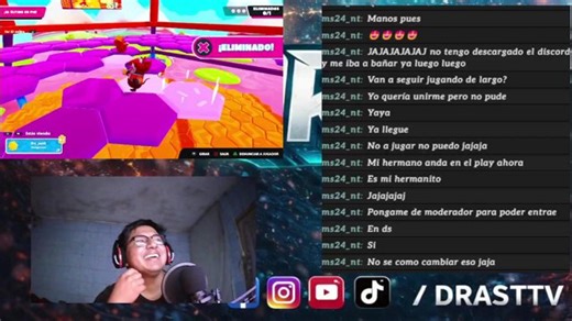 Noche de juegos con los compas. Directo #2 | Fall guys