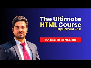 Mastering HTML Links: A Complete Guide to Anchors, URLs & Navigation | The Ultimate HTML Course